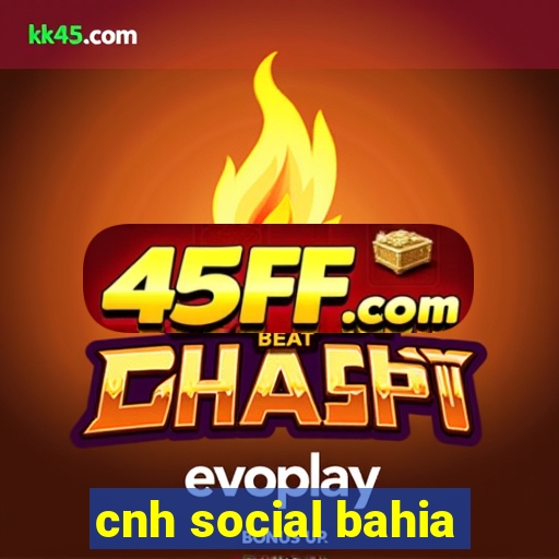 cnh social bahia